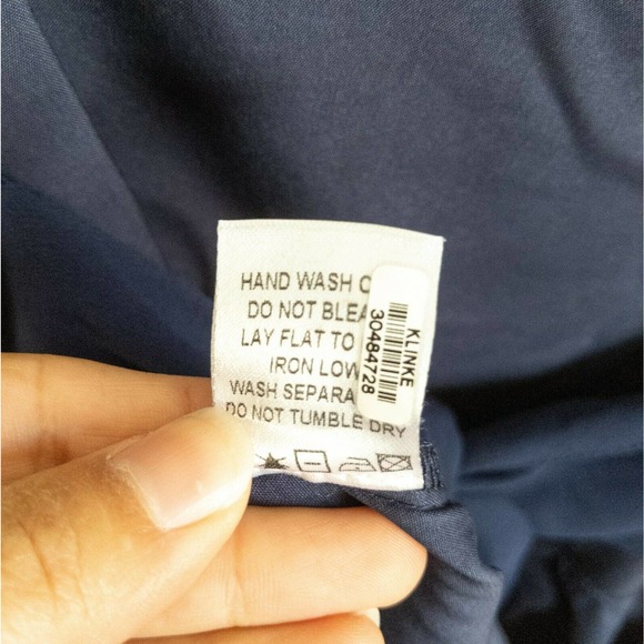 SUPERDOWN Revolve Morgan Layered Mini Dress Navy M - Picture 7 of 7